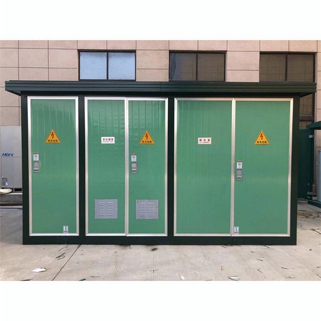 丹巴1600KVA欧式箱式变压器